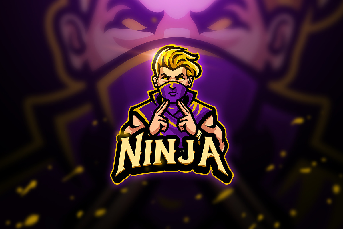 Ninja 2 - Mascot & Esport Logo in Logo Templates - product preview 8