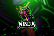 Ninja 3 - Mascot & Esport Logo