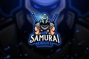 Samurai Knight -Mascot & Esport Logo