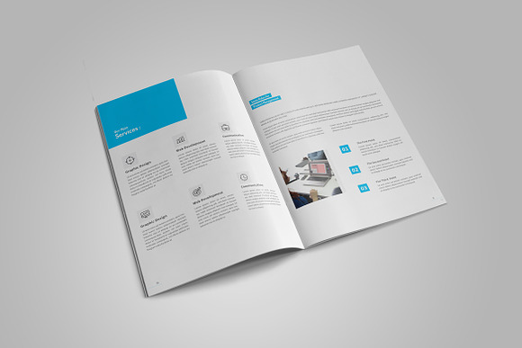 Business Brochure Design: 16 Pages in Brochure Templates - product preview 2