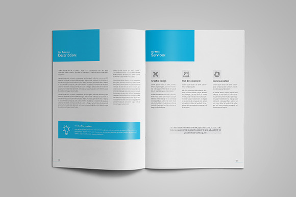 Business Brochure Design: 16 Pages in Brochure Templates - product preview 5