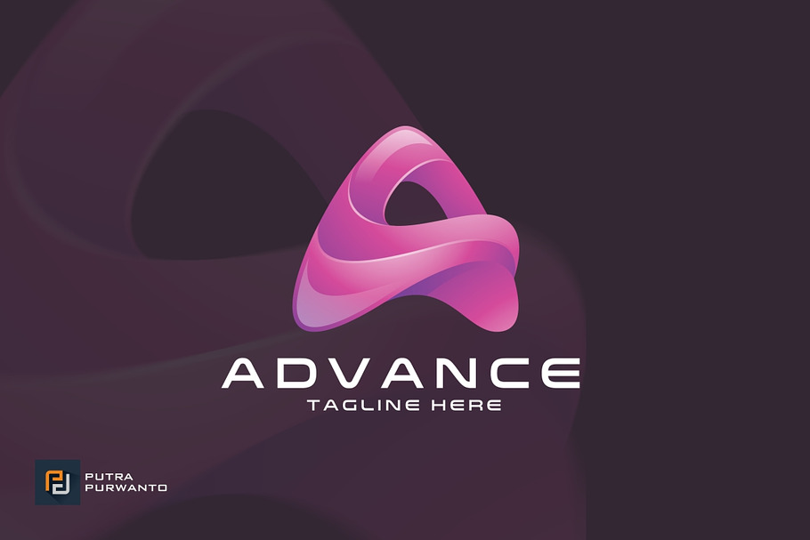 Advance / Letter A - Logo Template in Logo Templates - product preview 8