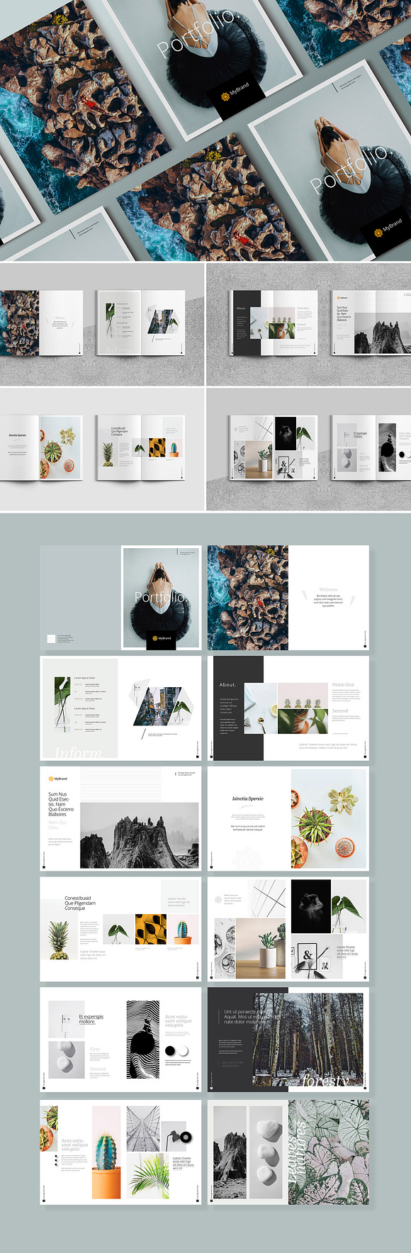 Photography & Portfolio Brochure in Brochure Templates - product preview 1