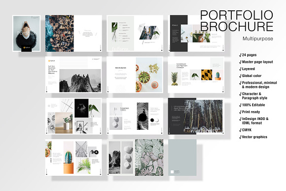 Photography & Portfolio Brochure in Brochure Templates - product preview 3