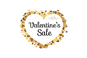 Valentines Sale Poster with