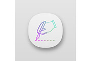 Scalpel skin incision app icon