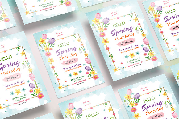 Spring Festival Flyer - V965 in Flyer Templates - product preview 1