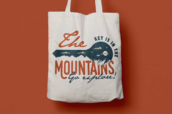 Mountain Key Logo Badge in Logo Templates - product preview 4