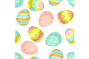 Happy Easter seamless pattern wiht