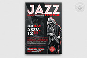 10 Jazz Festival Flyer Bundle