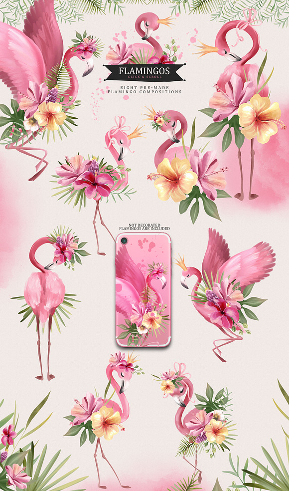 Tropical Princess Collection in Illustrations - product preview 2