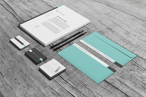 Motiv - Stationery Set in Stationery Templates - product preview 1