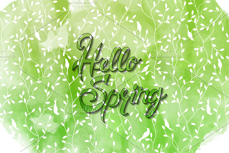 Hello Spring! in Graphics - product preview 8