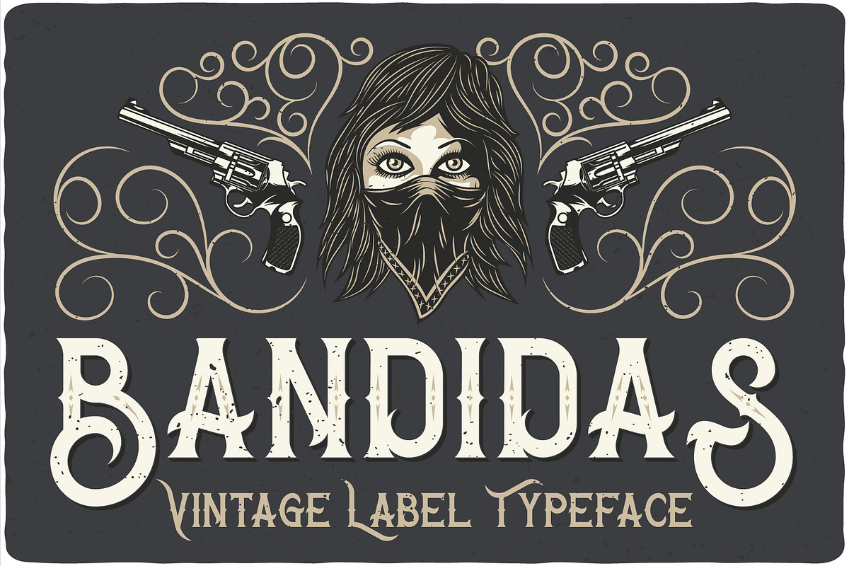 Bandidas Typeface in Pirate Fonts - product preview 8