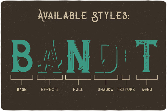 Bandidas Typeface in Pirate Fonts - product preview 3