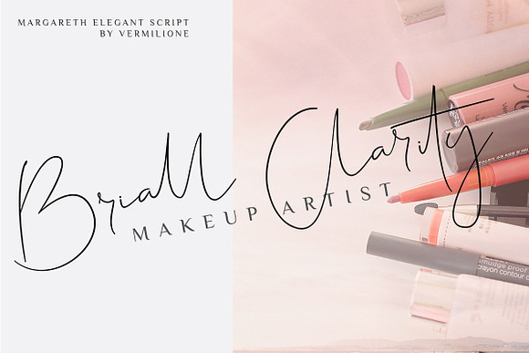 margareth elegant signature script in Elegant Fonts - product preview 6