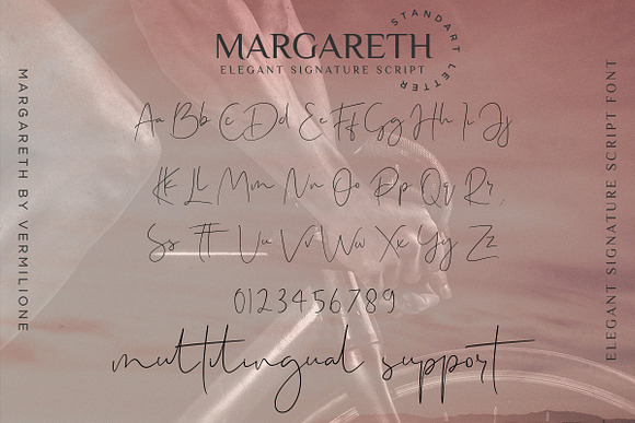 margareth elegant signature script in Elegant Fonts - product preview 9