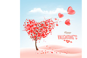 Valentine's Day holiday background 