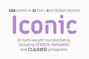 Iconic - 30 fonts