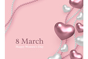 Happy Womens Day vector illustration