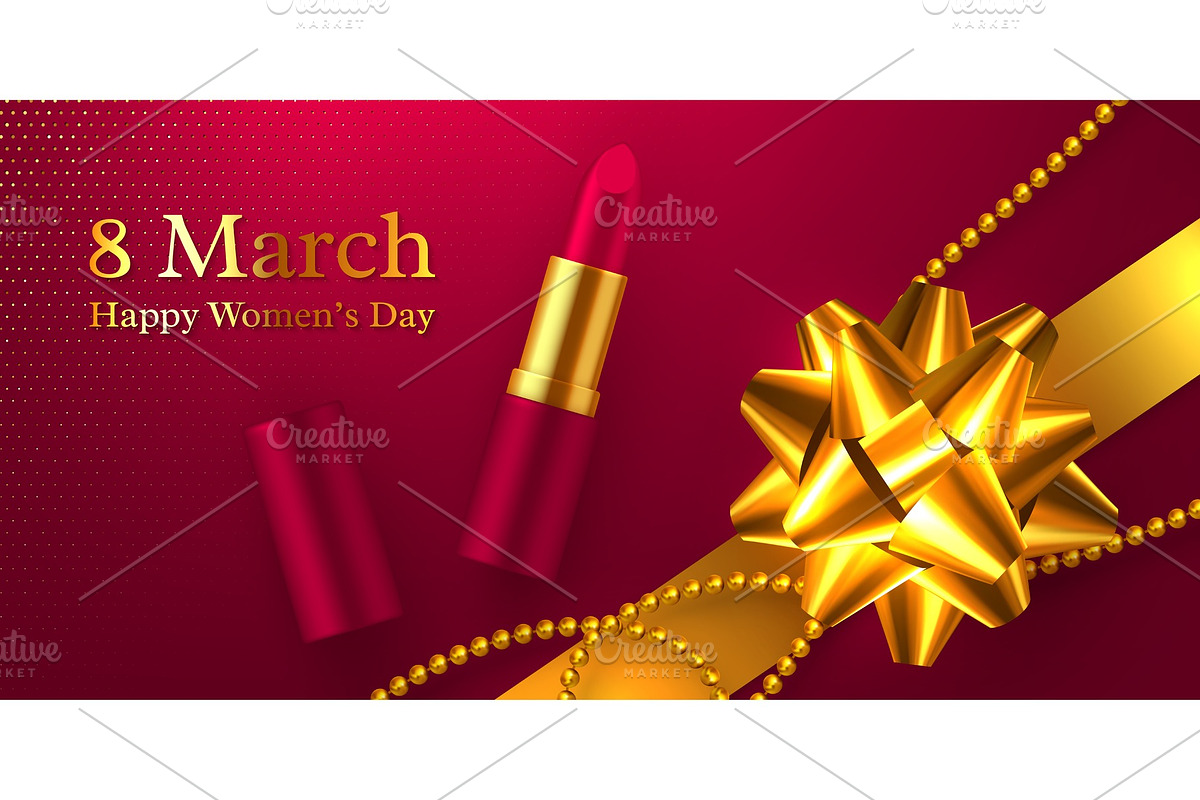 Happy Womens Day vector illustration in Objects - product preview 8