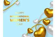 Happy Womens Day vector illustration