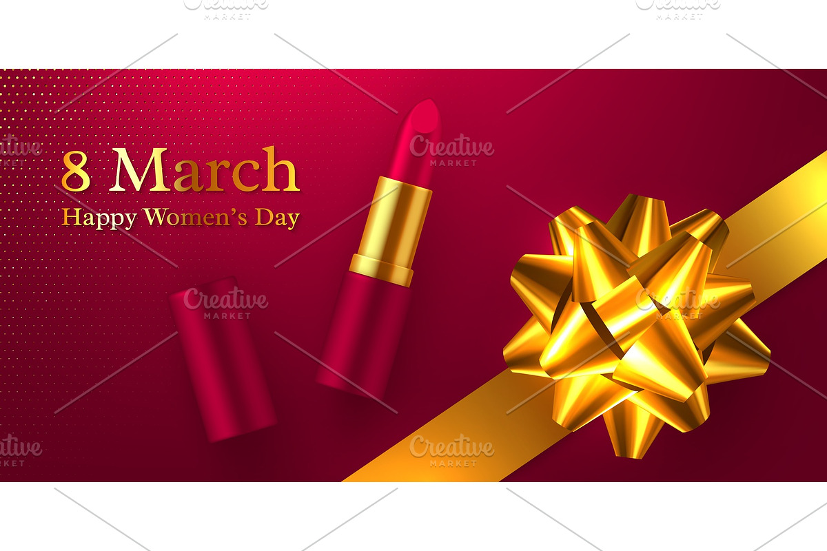 Happy Womens Day vector illustration in Objects - product preview 8