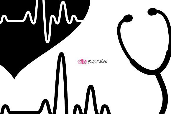 Heartbeat Valentine's Day SVG in Objects - product preview 1
