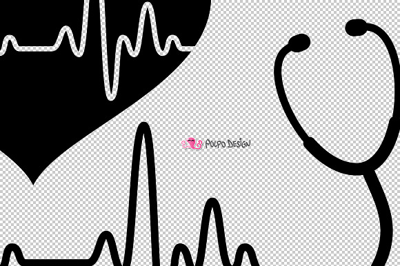 Heartbeat Valentine's Day SVG in Objects - product preview 2