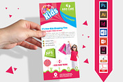 Rack Card | Kids Fashion DL Flyer v1