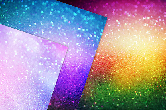 Iridescent /Holographic Foil Glitter in Textures - product preview 1