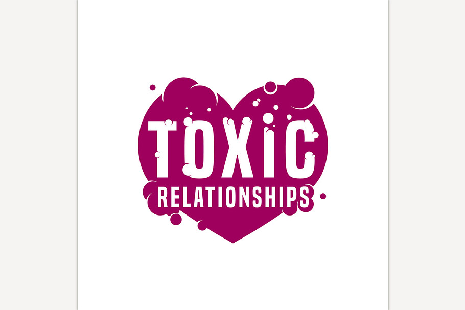 Toxic relationships image in Icons - product preview 8