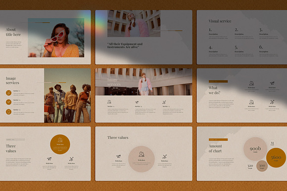 COLOR Google Slides Template in Google Slides Templates - product preview 5