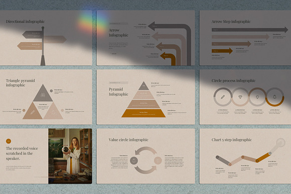 COLOR Google Slides Template in Google Slides Templates - product preview 9