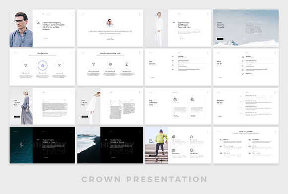 CROWN Google Slides Template in Google Slides Templates - product preview 1