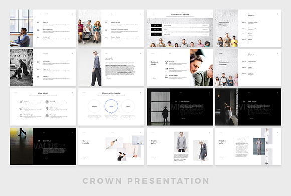 CROWN Google Slides Template in Google Slides Templates - product preview 2