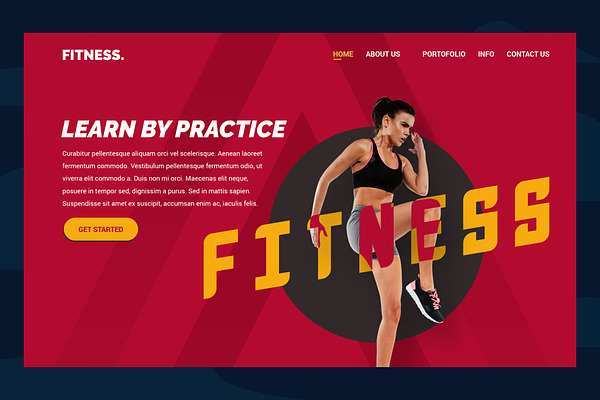 Fitness Practice Header Website