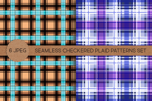 50% OFF Checkered Plaid Patterns in Patterns - product preview 3
