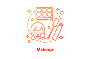 Makeup concept icon