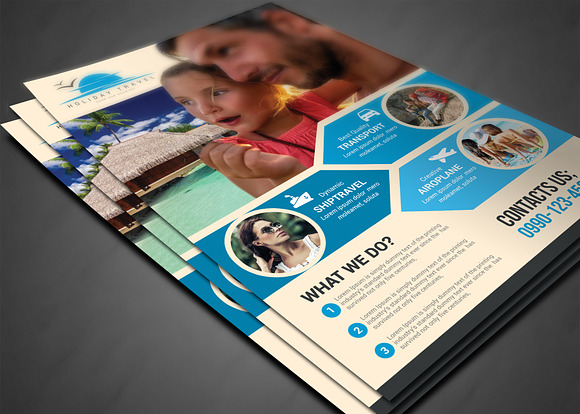 Traval Flyer in Flyer Templates - product preview 2