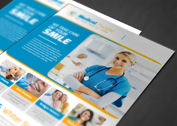 Medical & Doctors Flyer Template in Flyer Templates - product preview 3