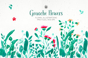 Gouache Flowers