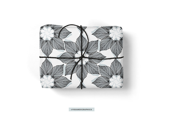 Lineart Floral Patterns & Elements in Patterns - product preview 5