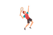 Male Tennis Player, Professional