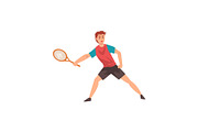 Male Tennis Player, Professional