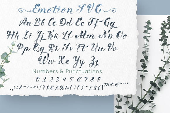 Emotions sans serif and SVG font duo in Sans-Serif Fonts - product preview 8