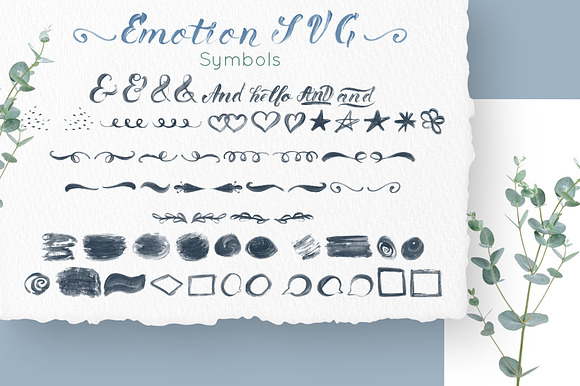 Emotions sans serif and SVG font duo in Sans-Serif Fonts - product preview 11