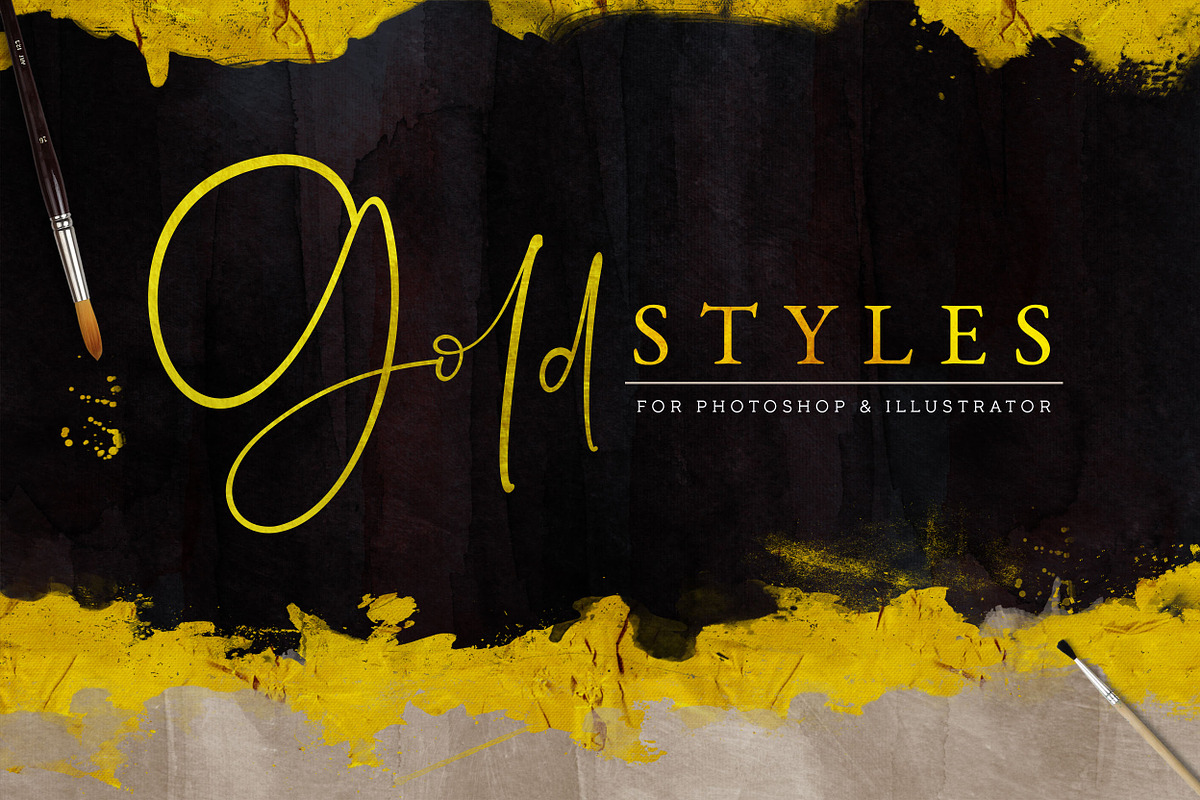 Gold Styles in Textures - product preview 8