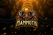 Mammoth 2 - Mascot & Esport Logo