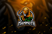 Mammoth 3 - Mascot & Esport Logo